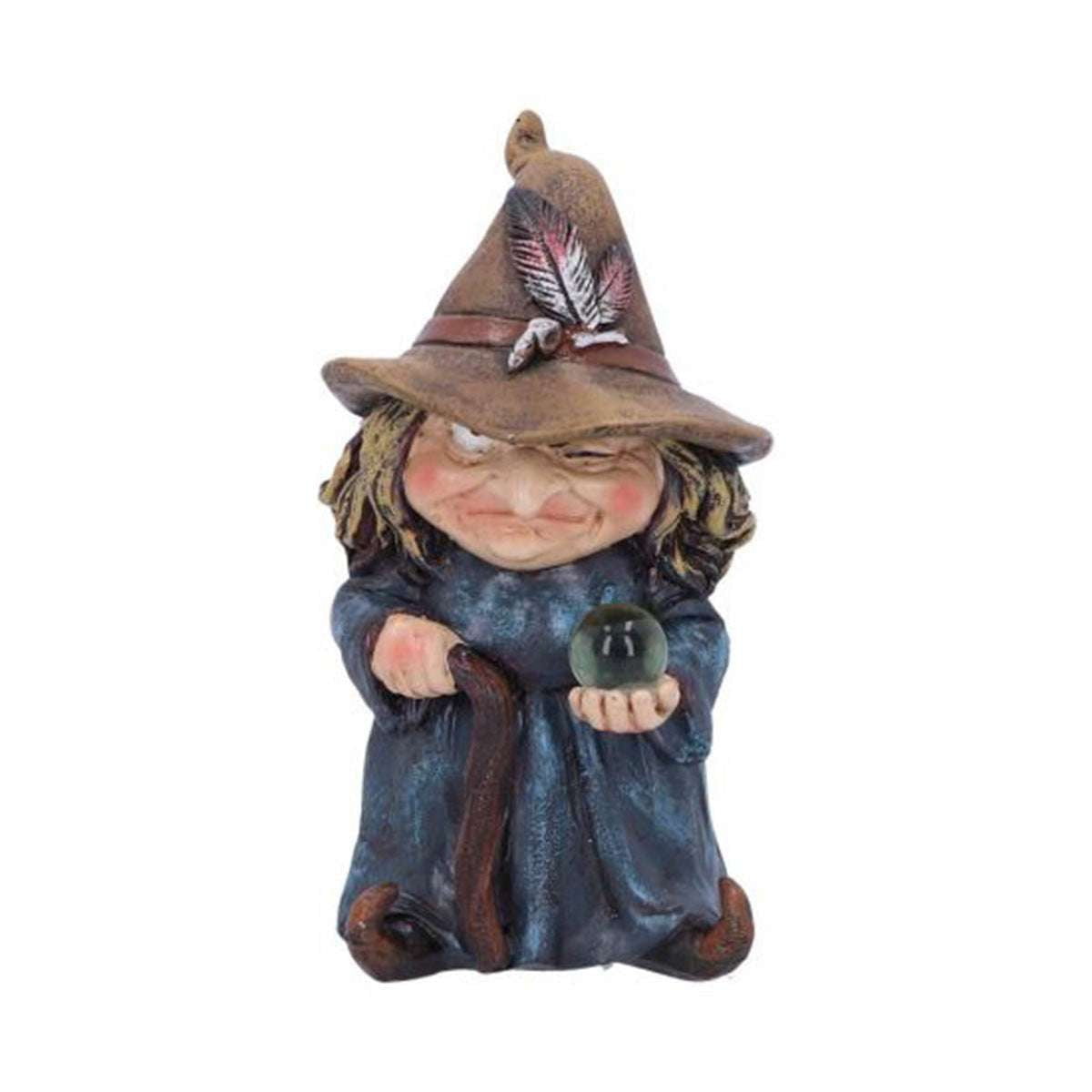 Halloween Witch Ornament, Magic Witch Decor, Resin Witch Figurine - available at Sparq Mart