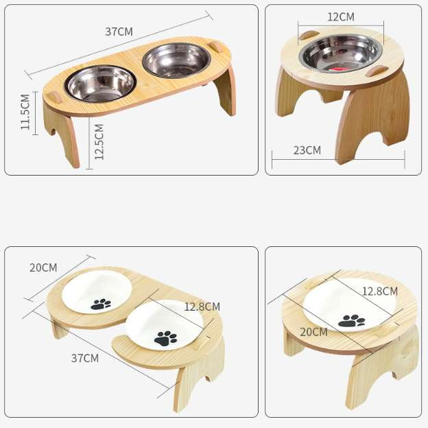 Comfort Pet Dish, Elevated Pet Bowls, Ergonomic Feeding Station - available at Sparq Mart