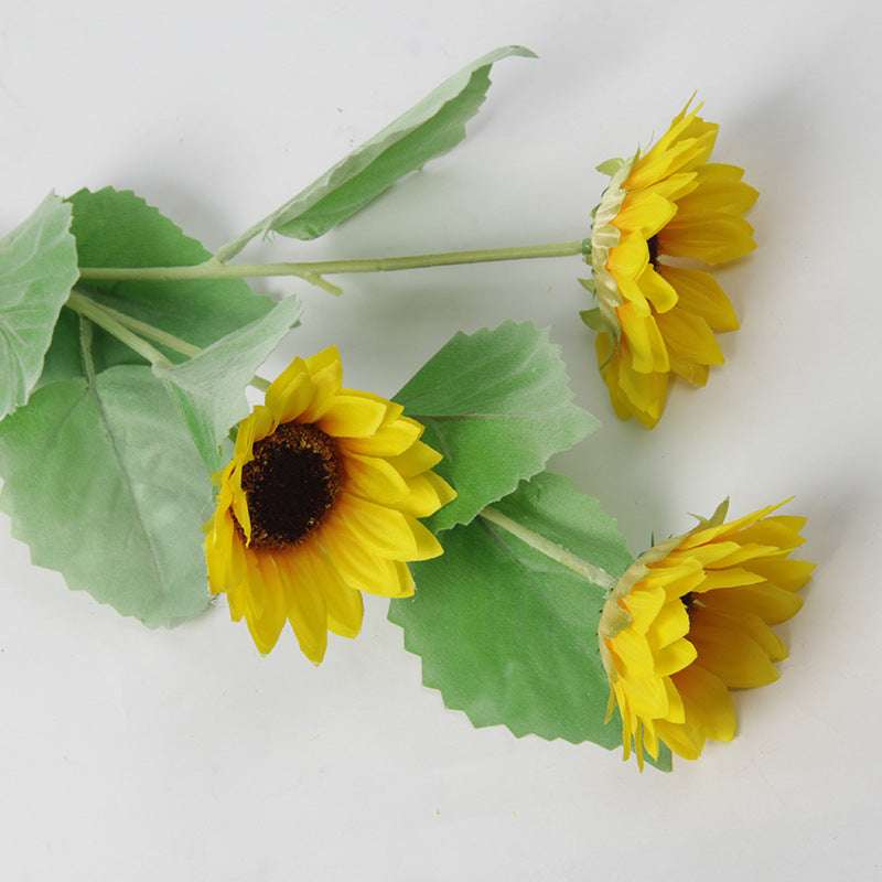 artificial flower, desktop decorative crafts, Mini sunflower decor - available at Sparq Mart