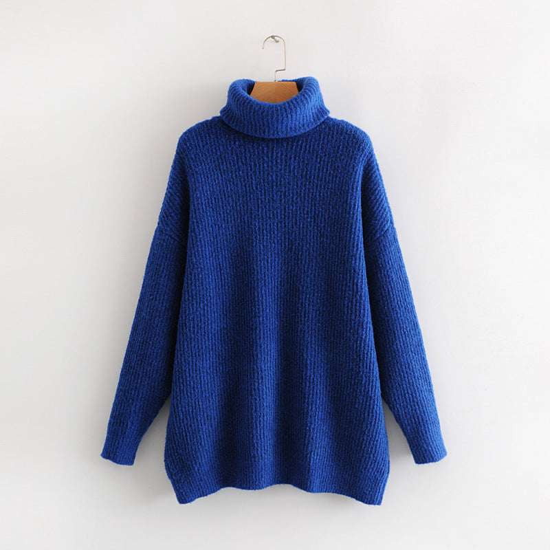 cozy knitwear, loose pullover sweater, trendy long sleeve sweater - available at Sparq Mart