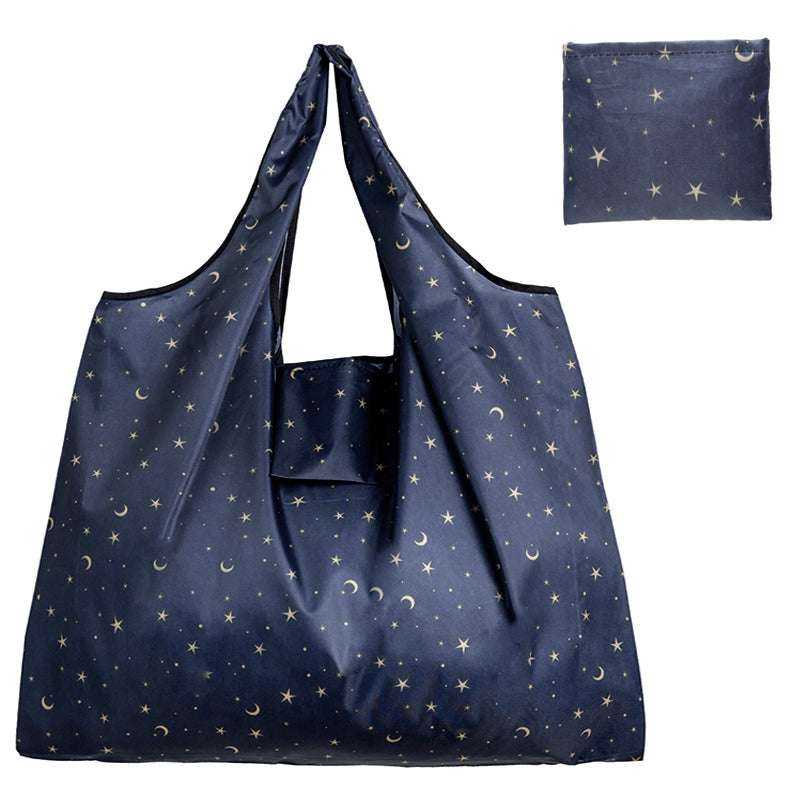 Collapsible shopping bag, Ladies reusable bag, Stylish grocery bag - available at Sparq Mart