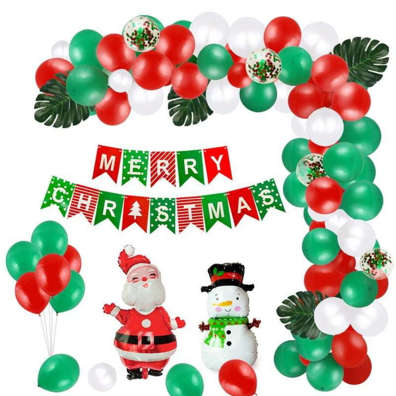 Christmas Balloon Kit, Festive Party Balloons, New Year Decor - available at Sparq Mart