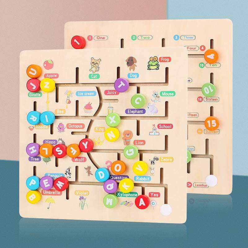 cognitive maze toy, find a place toy, maze educational toy - available at Sparq Mart