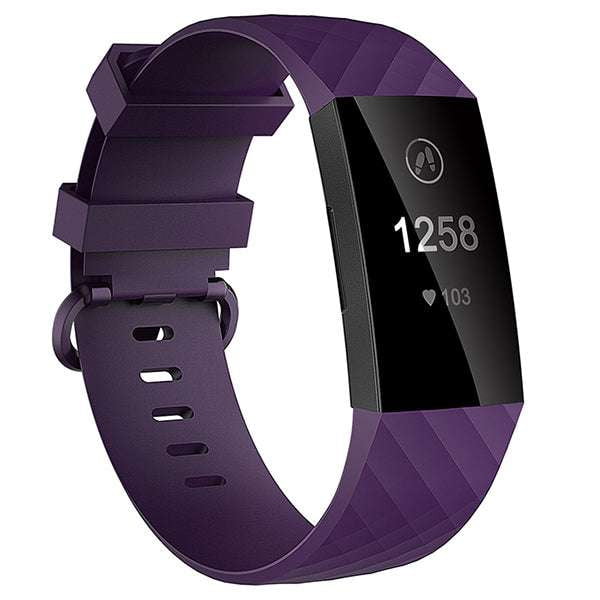 breathable sports band, Fitbit strap upgrade, TPU diamond pattern - available at Sparq Mart