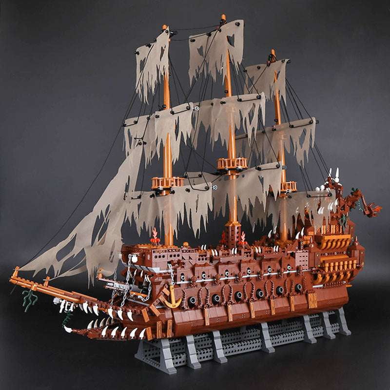 Caribbean Ship Kit, Dutchman Building Blocks, Pirate Ship Model - available at Sparq Mart