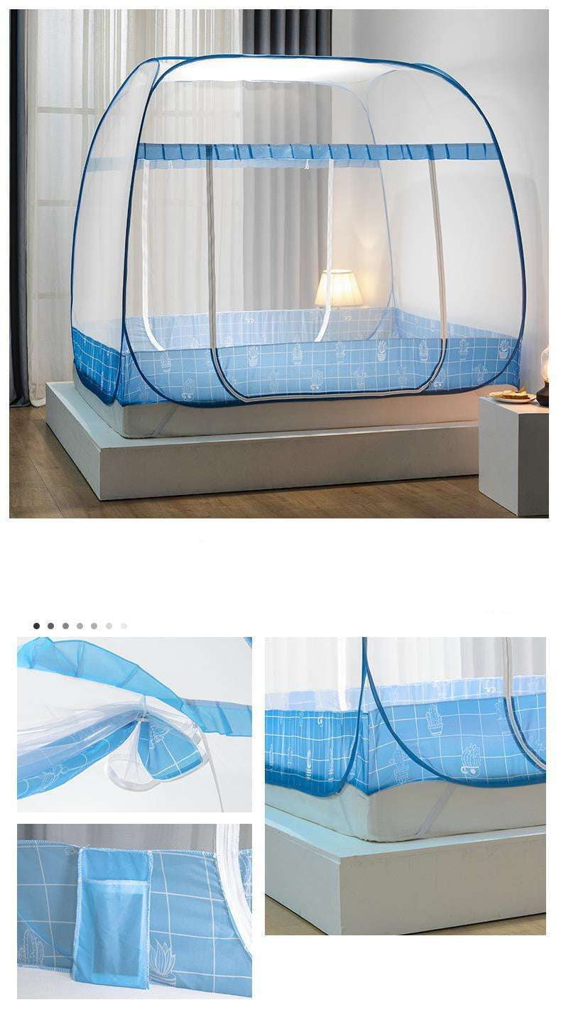 dormitory bed net, foldable mosquito net, installation-free netting - available at Sparq Mart