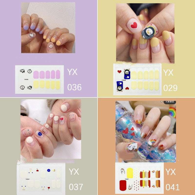 Colorful Nail Decals, Decorative Nail Art, Kids Nail Stickers - available at Sparq Mart