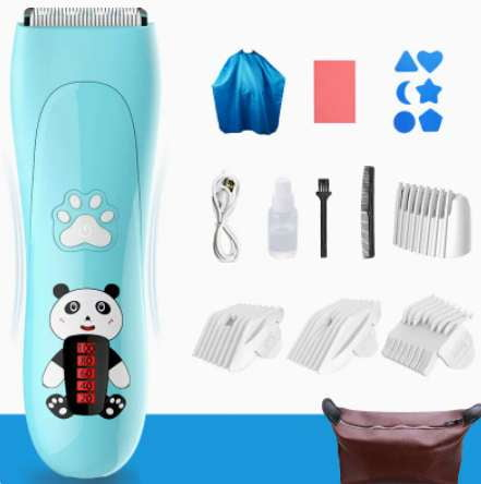 Infant Haircut Kit, Safe Toddler Clipper, Silent Baby Trimmer - available at Sparq Mart