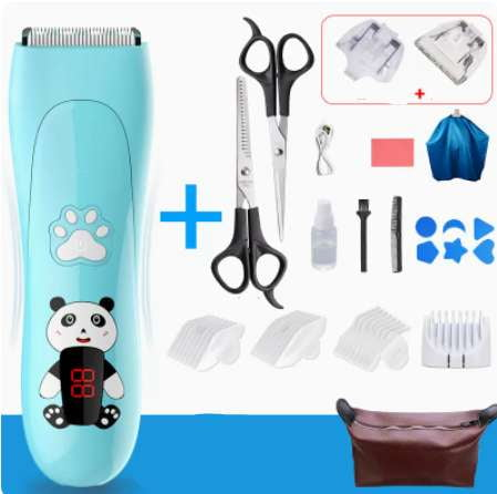 Infant Haircut Kit, Safe Toddler Clipper, Silent Baby Trimmer - available at Sparq Mart