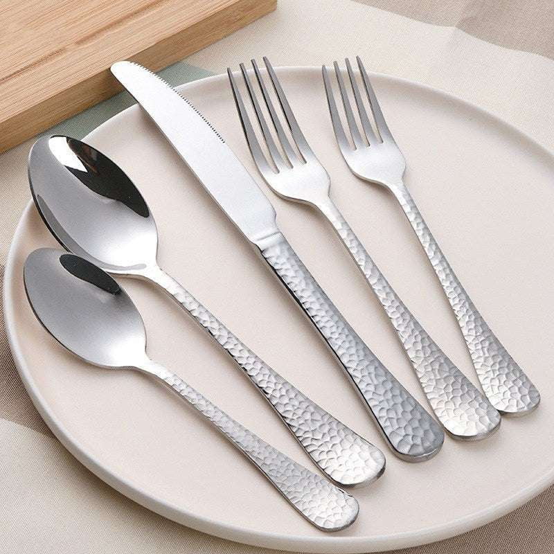 Gradient Cutlery Set, Magic Red Tableware, Stainless Steel Flatware - available at Sparq Mart