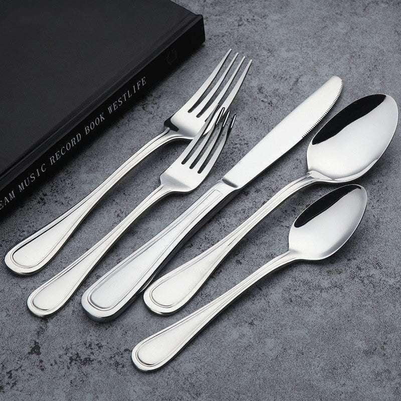 Gradient Cutlery Set, Magic Red Tableware, Stainless Steel Flatware - available at Sparq Mart