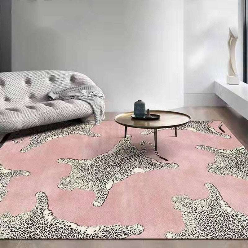 Abstract Living Carpet, Artistic Cashmere Carpet, Comfort Study Rug - available at Sparq Mart