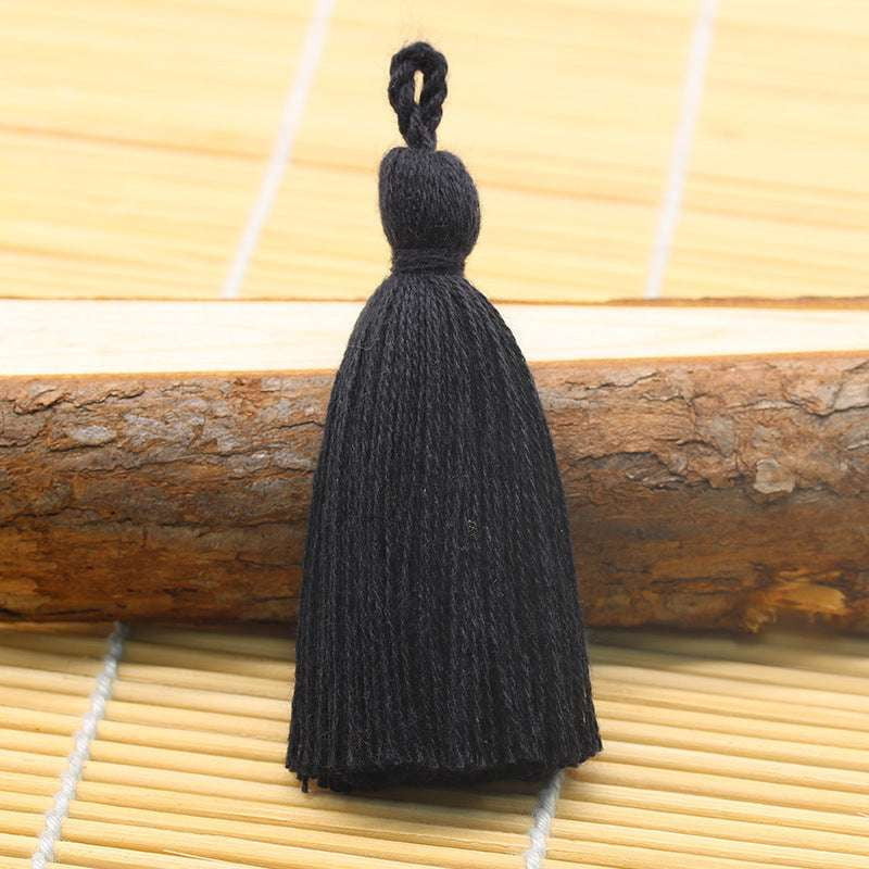 DIY Custom Tassel, Handmade Cotton Tassel, Small Tassel Accessories - available at Sparq Mart