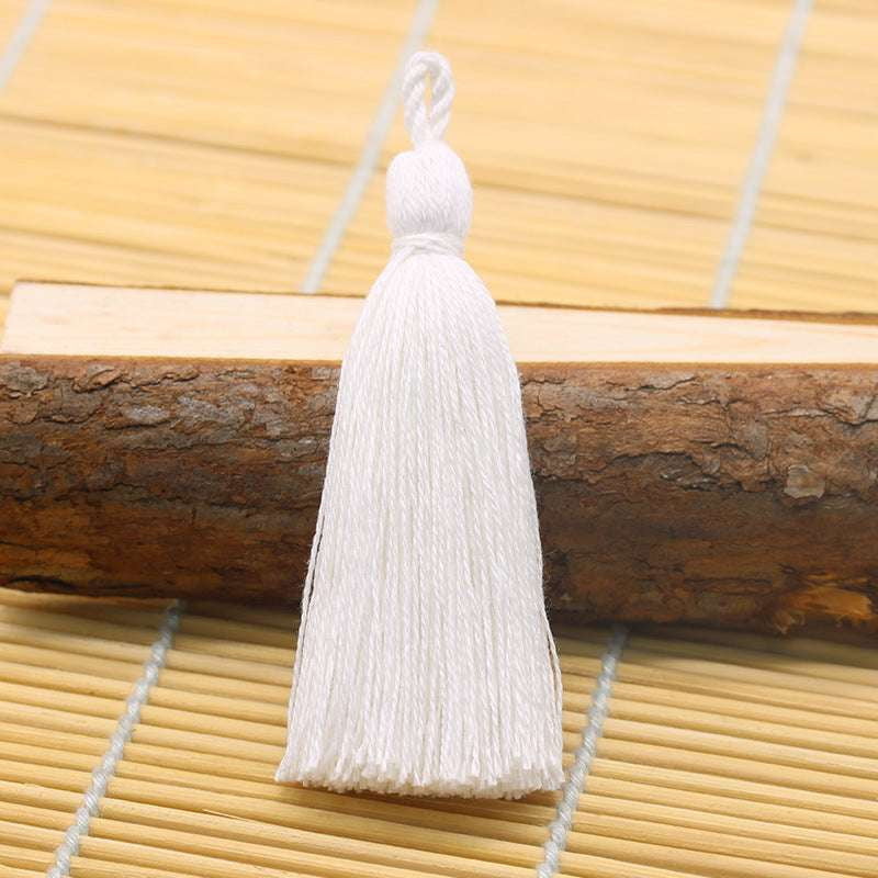 DIY Custom Tassel, Handmade Cotton Tassel, Small Tassel Accessories - available at Sparq Mart