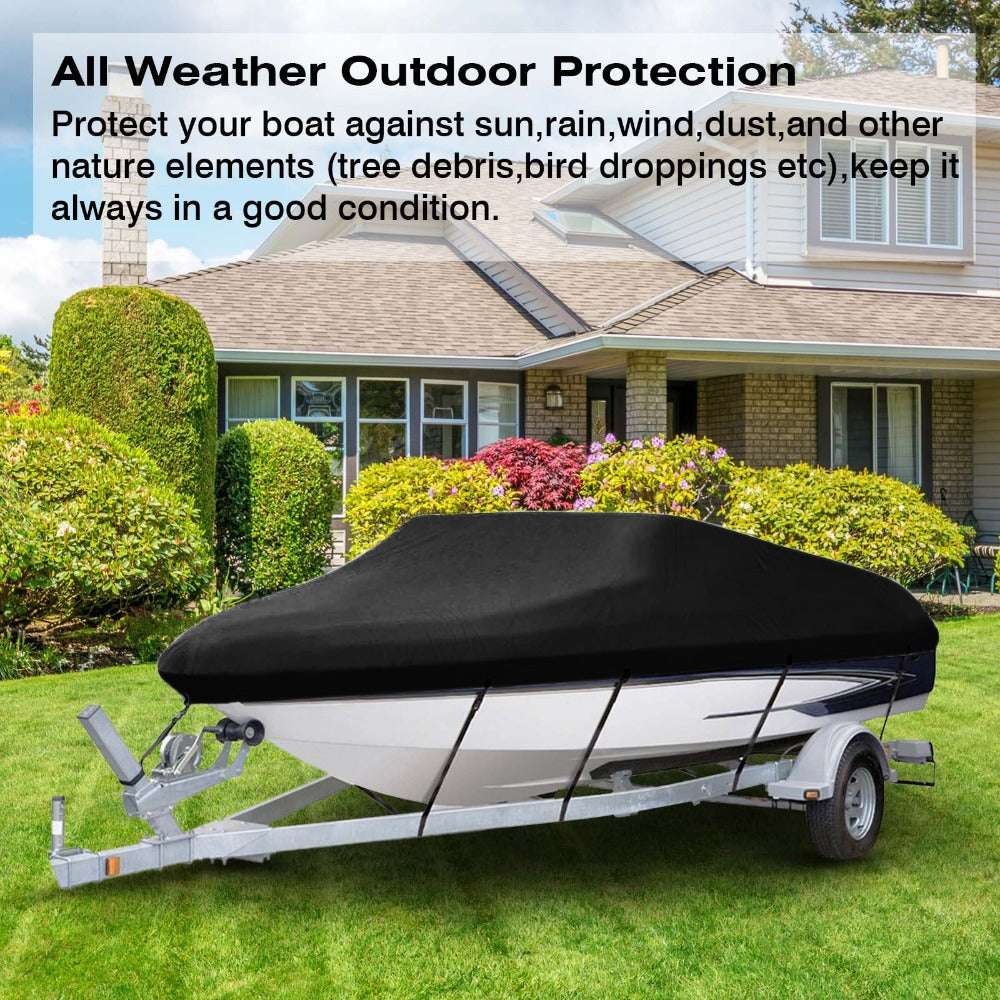 Speedboat cover, Towed fishing boat cover, V-shaped cover - available at Sparq Mart