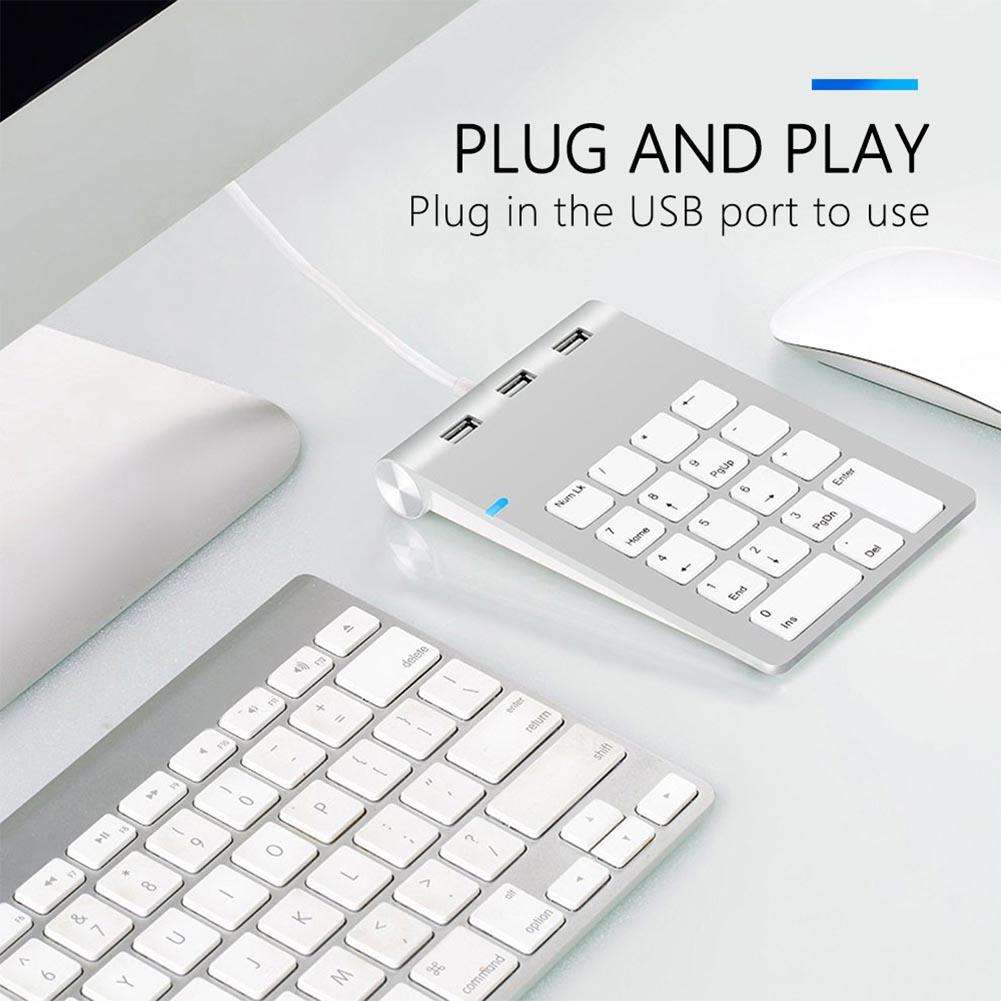 digital numeric keypad, HUB2 style, USB wired keypad - available at Sparq Mart