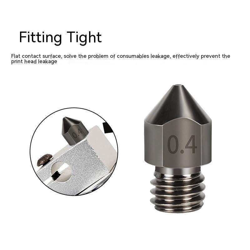 3D printer nozzle, MK8 nozzle, printer accessories - available at Sparq Mart