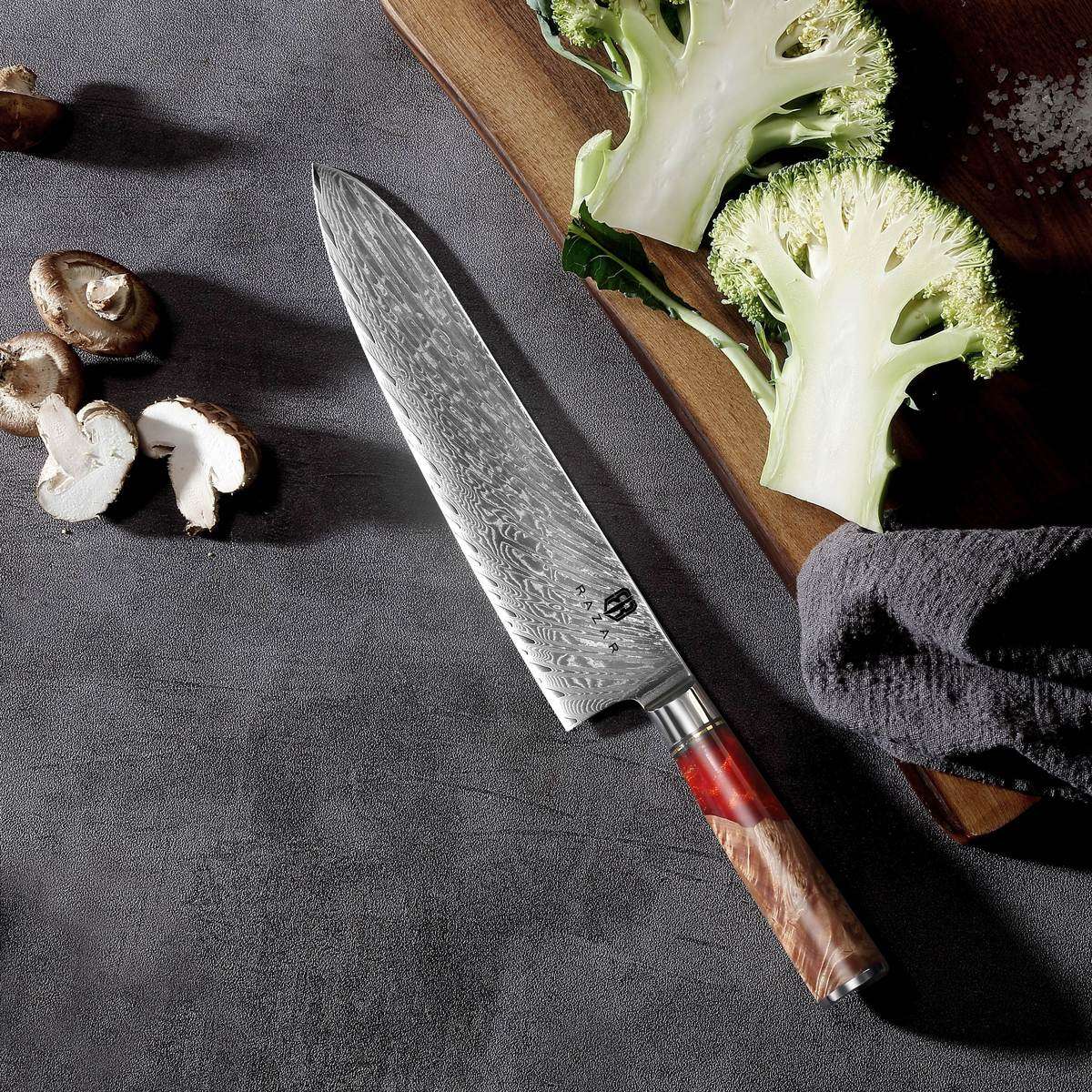 chef's knife, precision cutting, Sparq Mart - available at Sparq Mart