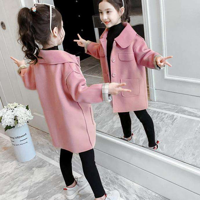 children's clothing, Girls winter overcoat, high-quality winter clothes - available at Sparq Mart