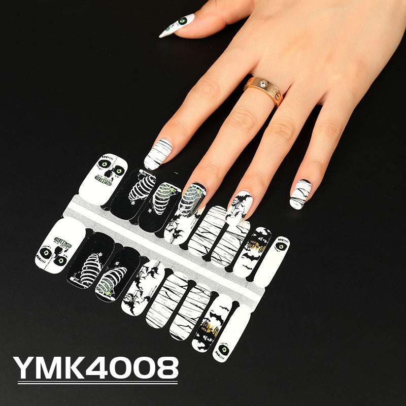 Halloween nail stickers, high-quality nail stickers, Sparq Mart - available at Sparq Mart