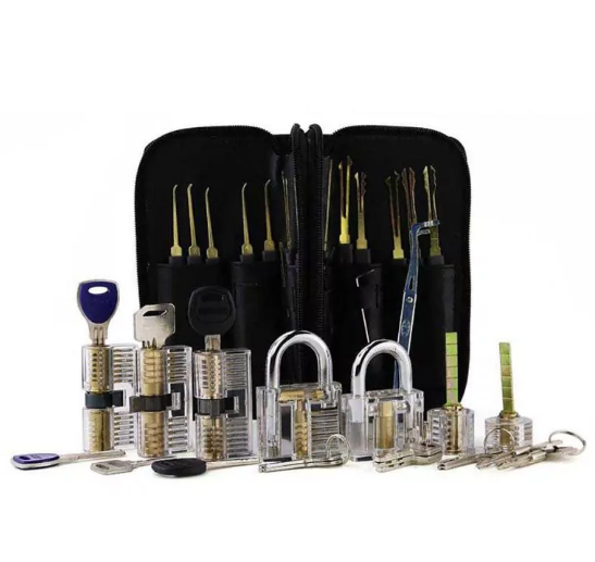 Lock Picking Tools, Transparent Lock Set, Wholesale Lock Picking - available at Sparq Mart