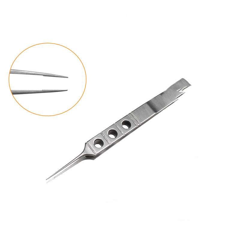 Microophthalmology Scissors, Straight Elbow, Titanium Alloy - available at Sparq Mart