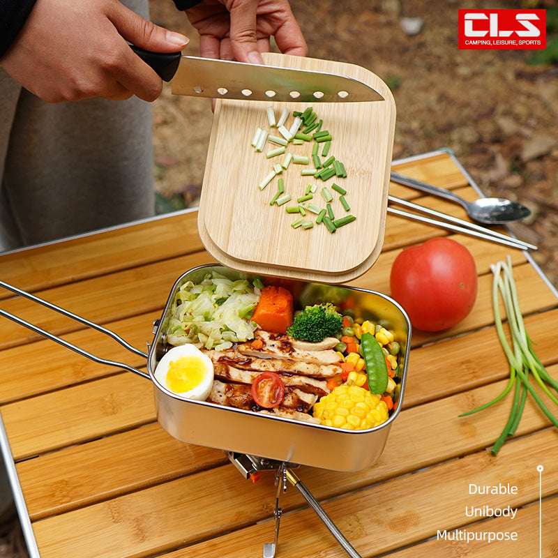 Durable Outdoor Bento, Eco-Friendly Lunch Container - available at Sparq Mart