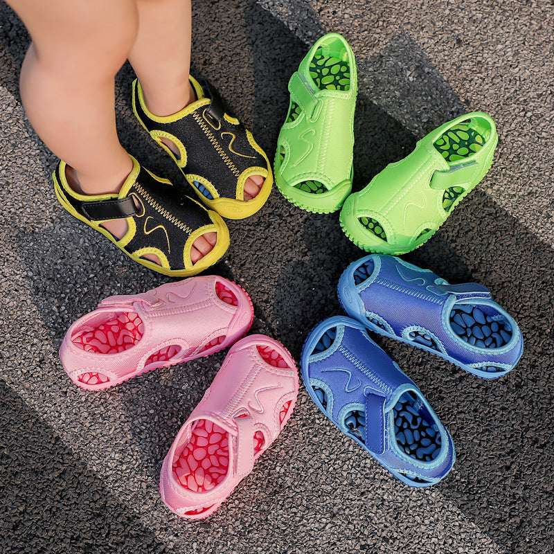 Durable Velcro Sandals, Stylish Velcro Footwear, Versatile Kids Sandals - available at Sparq Mart