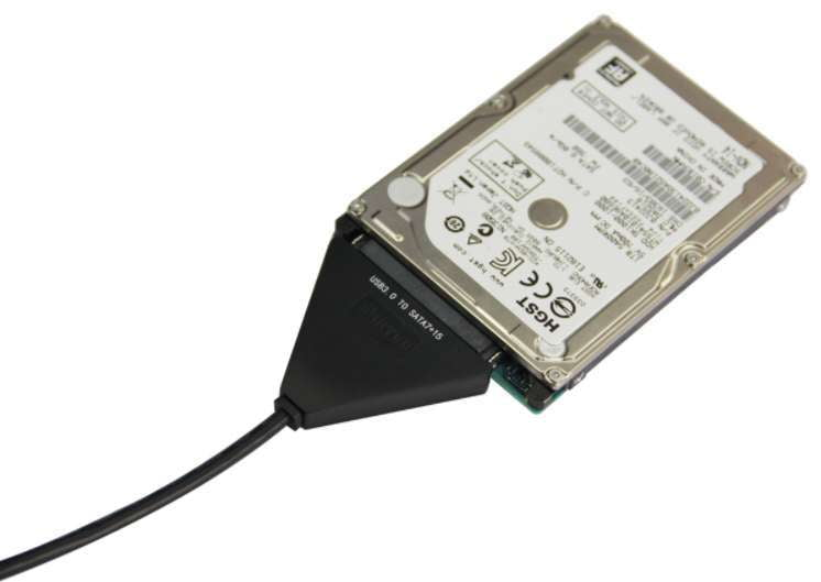 external hard drive cable, SATA hard drive adapter, USB3.0 SATA cable - available at Sparq Mart