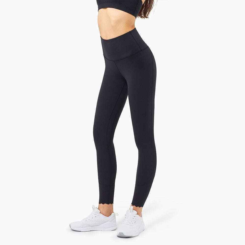 Elastic Tights, High Waist Yoga Pants, Hip-lifting Yoga Pants - available at Sparq Mart