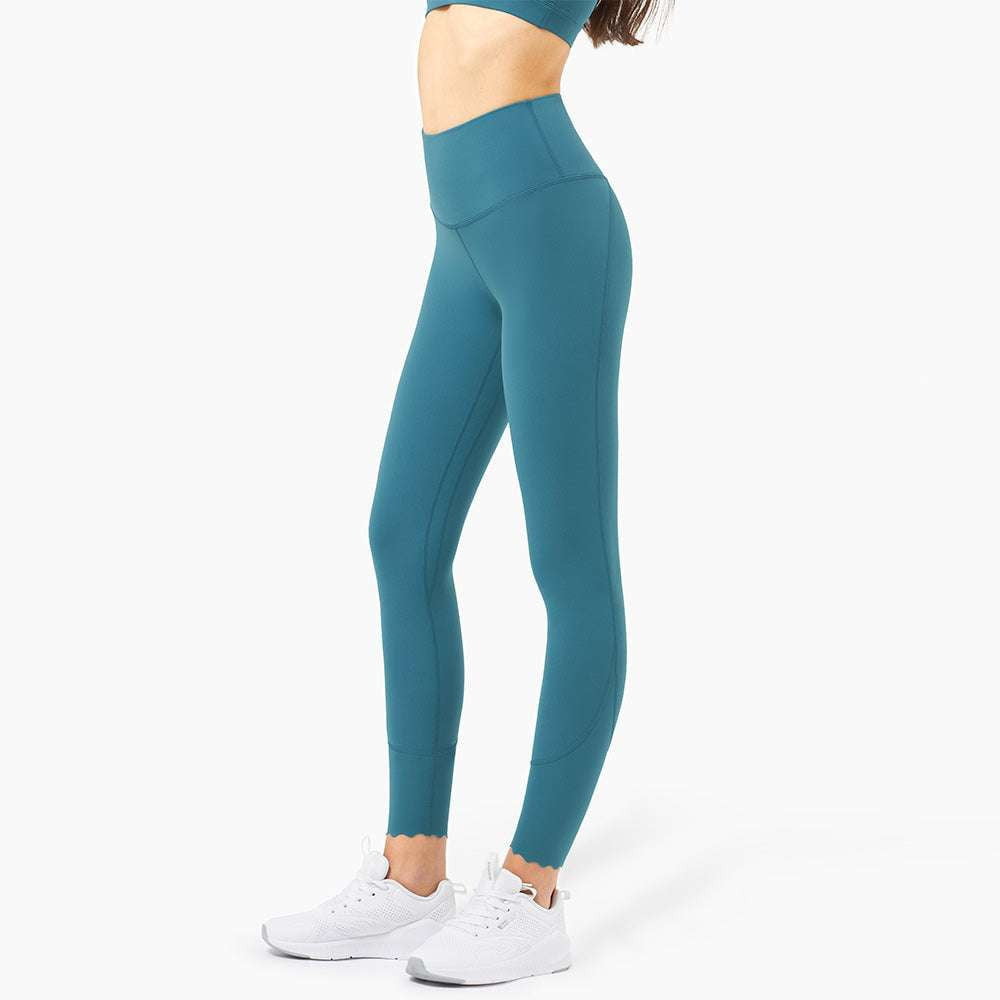 Elastic Tights, High Waist Yoga Pants, Hip-lifting Yoga Pants - available at Sparq Mart