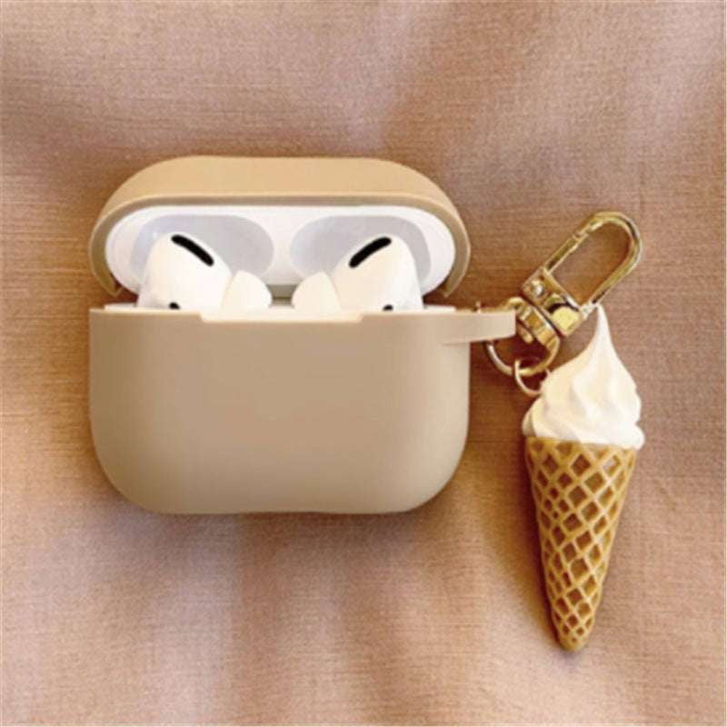 AirPods Case Pendant, Bluetooth Protective Accessory, Ice Cream Headset Cover - available at Sparq Mart