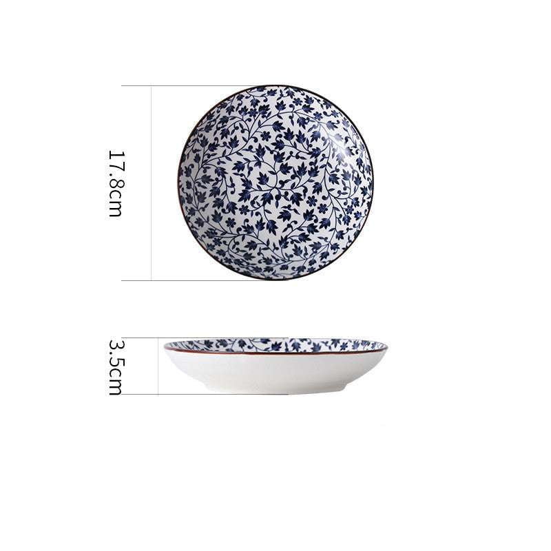 Ceramic Fruit Bowls, Home Salad Ceramics, Japanese Salad Set - available at Sparq Mart