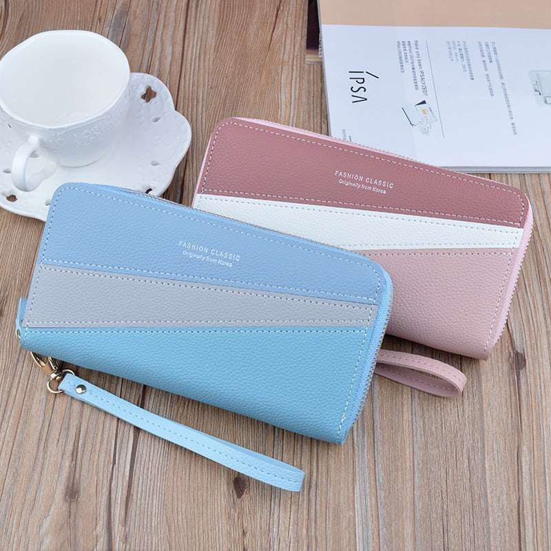 Ladies Zipper Wallet, Long Style Wallet, Stylish Handbag Online - available at Sparq Mart