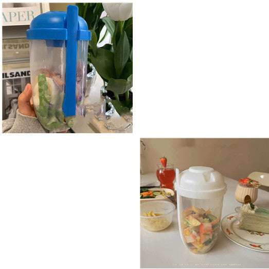 Leak-proof salad cup, modern minimalist cup, portable meal container - available at Sparq Mart