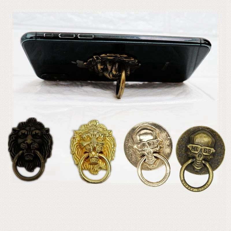 Lion Finger Ring, Phone Ring Holder, Universal Buckle Bracket - available at Sparq Mart