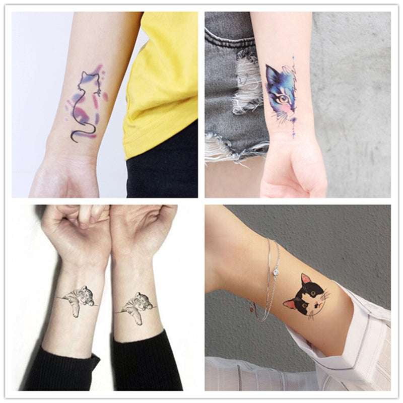 Long Lasting Tattoos, Puppy Tattoo Stickers, Waterproof Tattoo Female - available at Sparq Mart