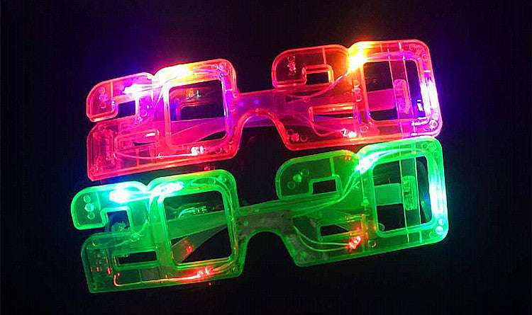 LED Light Glasses, Light Up Eyeglasses, Party Flashing Eyewear - available at Sparq Mart