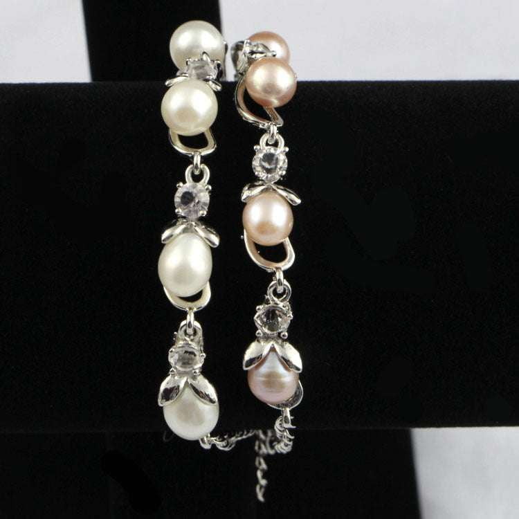 elegant pearl jewelry, Luxe pearl bracelet, pearl bracelet - available at Sparq Mart