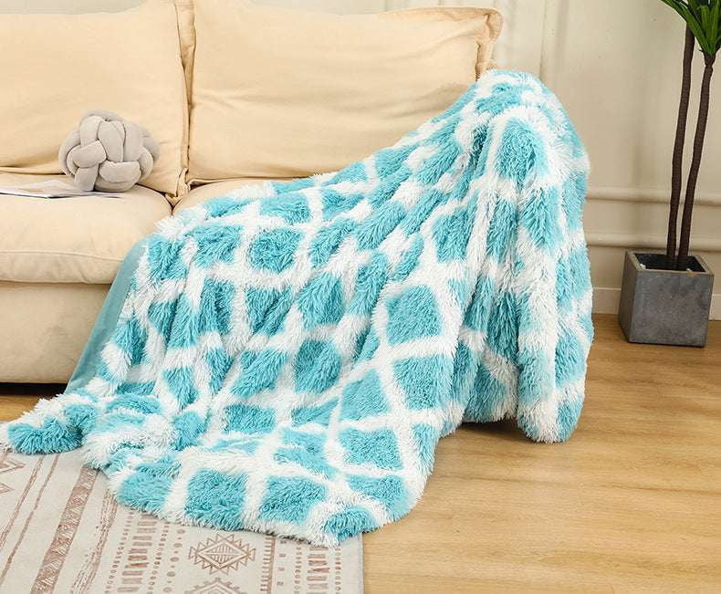 Faux Fur Throws, Shaggy Bedspread Blanket, Soft Sofa Blankets - available at Sparq Mart