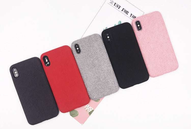 Plush iPhone Cover, Protective Suede Case, Super Fiber Phone - available at Sparq Mart