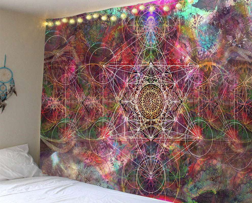 Beach Towel Blanket, Mandala Tapestry Decor, Printed Wall Tapestry - available at Sparq Mart