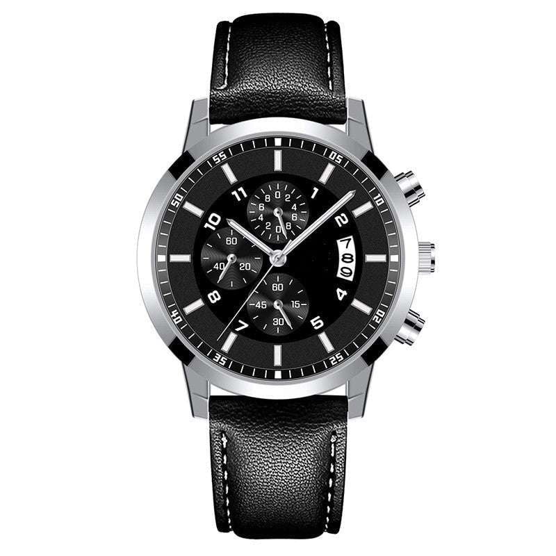 Alloy Quartz Timepiece, Business Quartz Watch, Luminous Calendar Watch - available at Sparq Mart