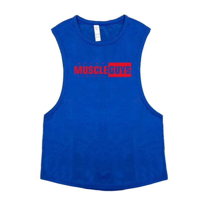 bodybuilding vest top, men's fitness vest, muscle fit tank - available at Sparq Mart