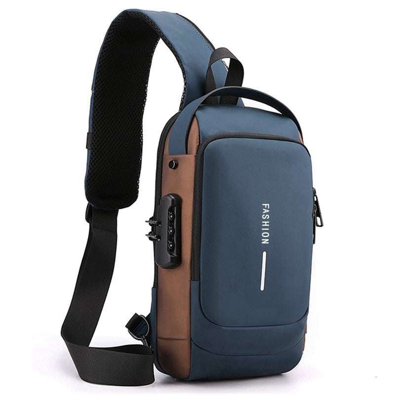 Anti-Theft Messenger, Fashion Chest Pack, Secure Travel Bag - available at Sparq Mart