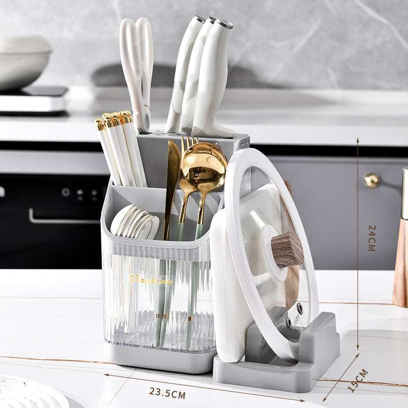 chopsticks holder rack, kitchen shelf organizer, multi-purpose utensil storage - available at Sparq Mart