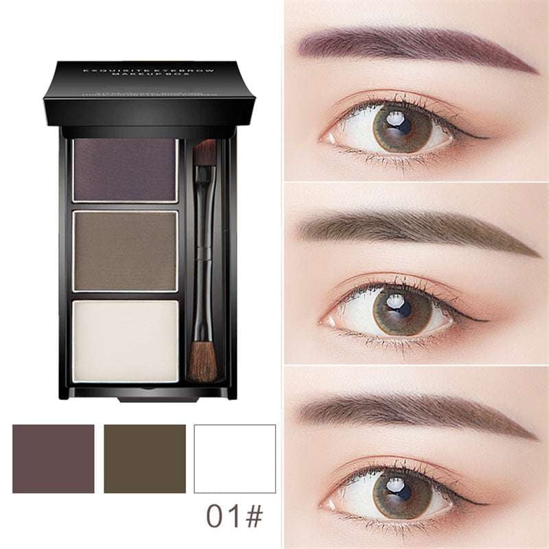 long-lasting brow powder, multi-tone eyebrow kit, natural look brows - available at Sparq Mart