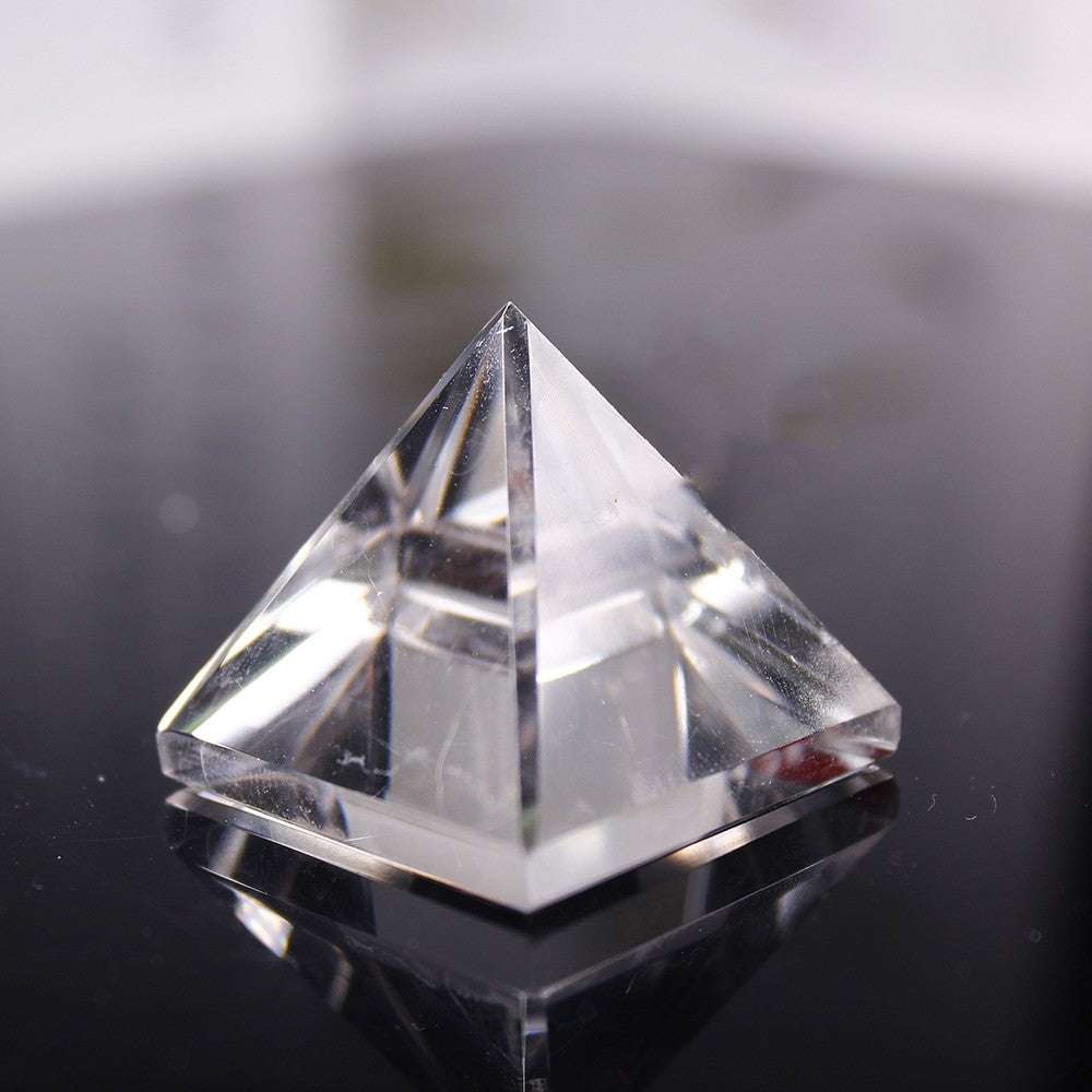 Crystal pyramid ornaments, Gemstone polishing, Sparq Mart - available at Sparq Mart