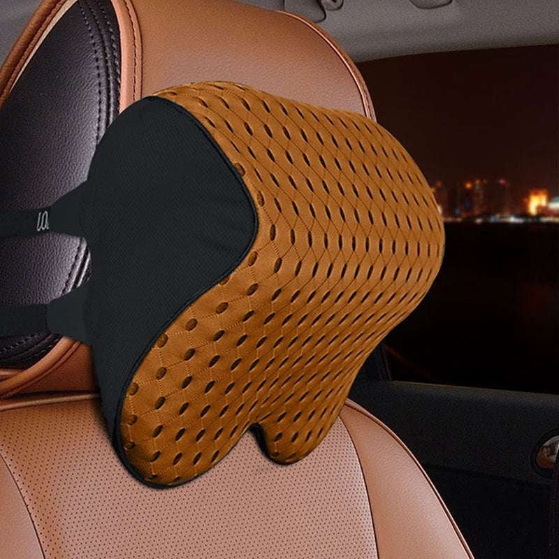 car seat neck protector, headrest neck support, neck cushion for car - available at Sparq Mart