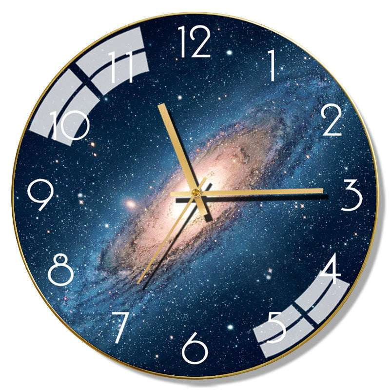 modern wall clock, Nordic silent clock, stylish timepiece decor - available at Sparq Mart